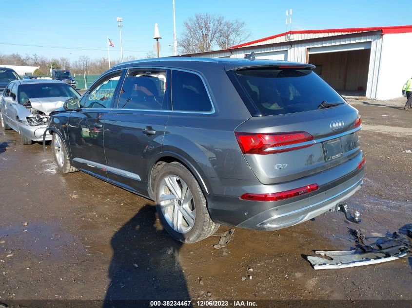 2023 Audi Q7 Prestige 55 Tfsi Quattro Tiptronic VIN: WA1VXBF72PD015887 Lot: 38234467