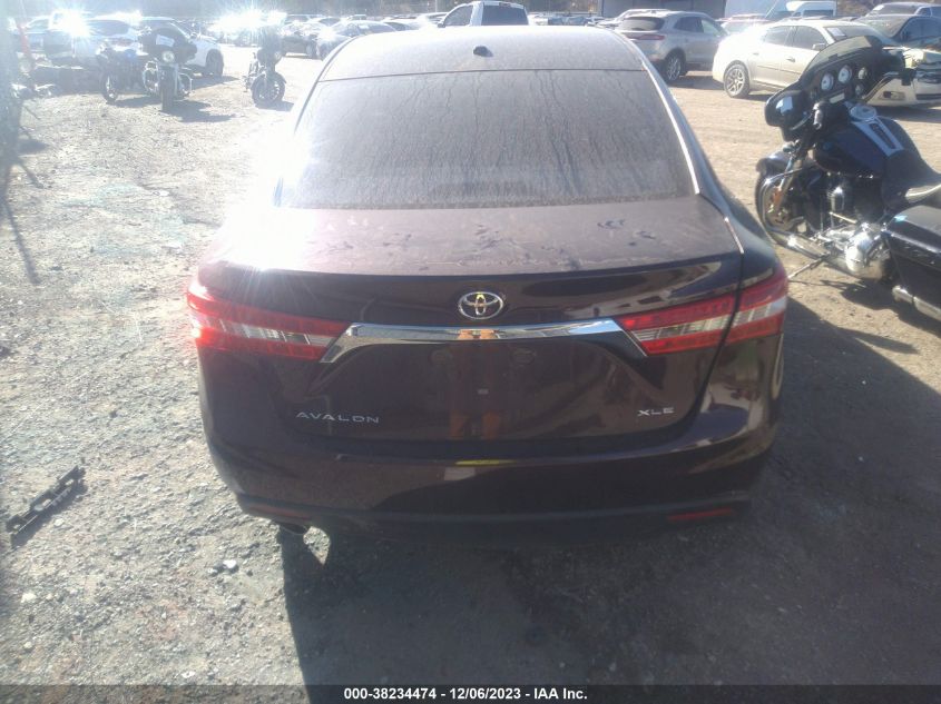 2013 Toyota Avalon Limited/Xle/Xle Premium/Xle Touring VIN: 4T1BK1EB0DU008693 Lot: 38234474