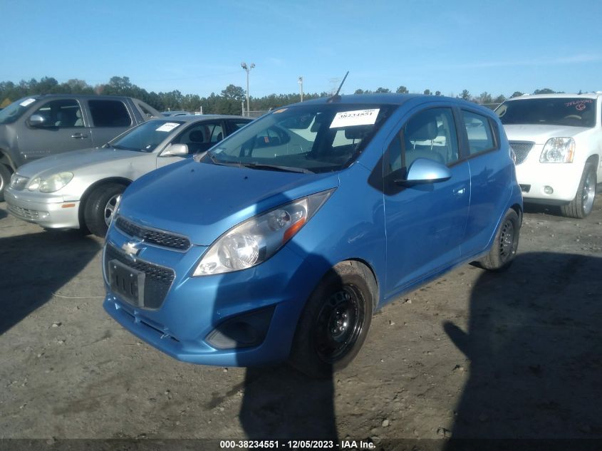 2014 Chevrolet Spark 1Lt Auto VIN: KL8CD6S95EC511976 Lot: 38234551