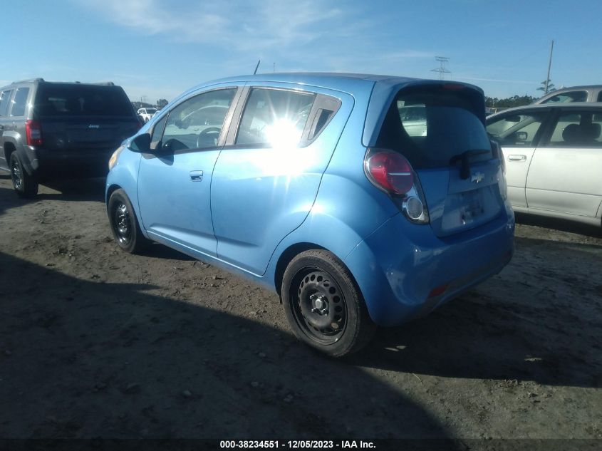 2014 Chevrolet Spark 1Lt Auto VIN: KL8CD6S95EC511976 Lot: 38234551