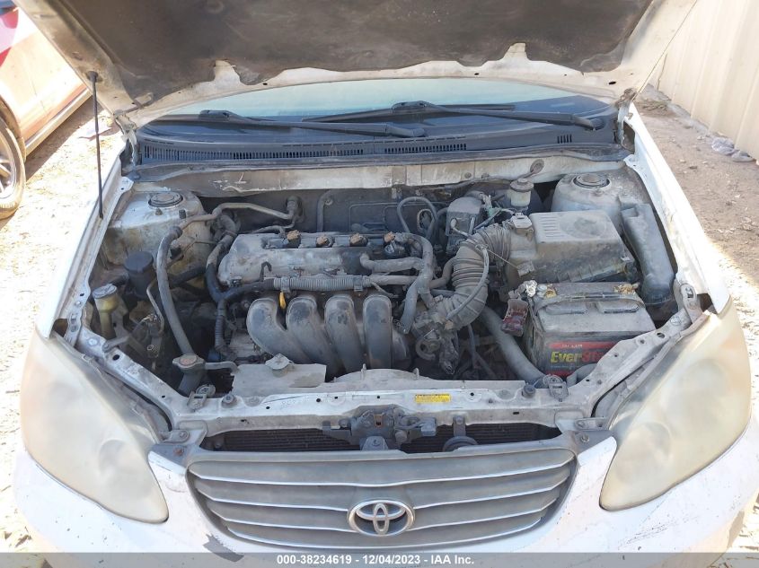 2003 Toyota Corolla Le VIN: 1NXBR32E23Z112610 Lot: 38234619