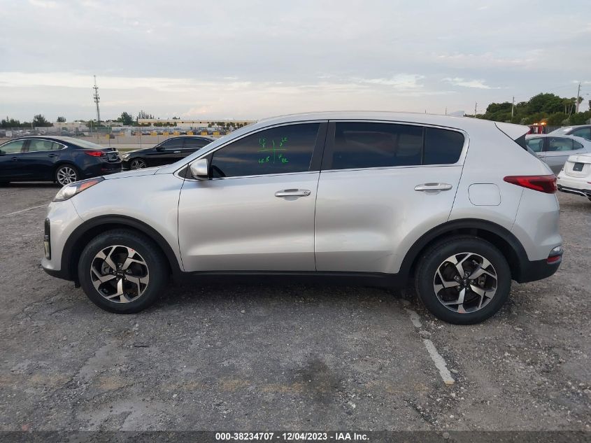 2020 Kia Sportage Lx VIN: KNDPM3AC2L7814272 Lot: 38234707