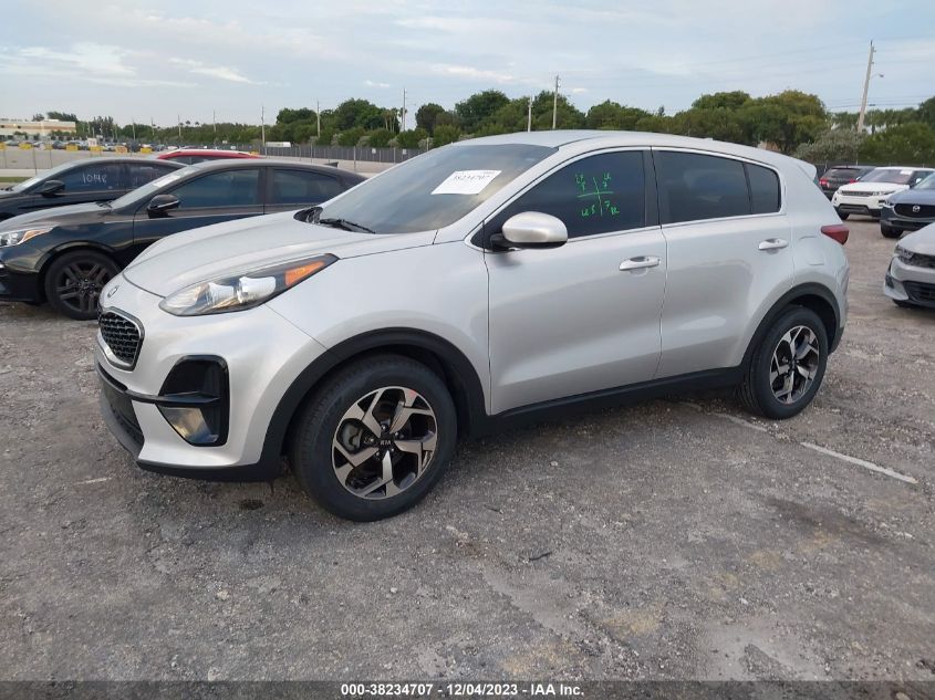 2020 Kia Sportage Lx VIN: KNDPM3AC2L7814272 Lot: 38234707