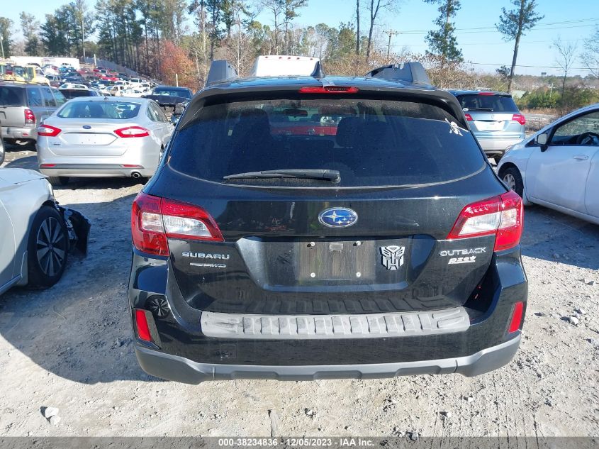 2016 Subaru Outback 2.5I Premium VIN: 4S4BSAFCXG3266110 Lot: 38234836