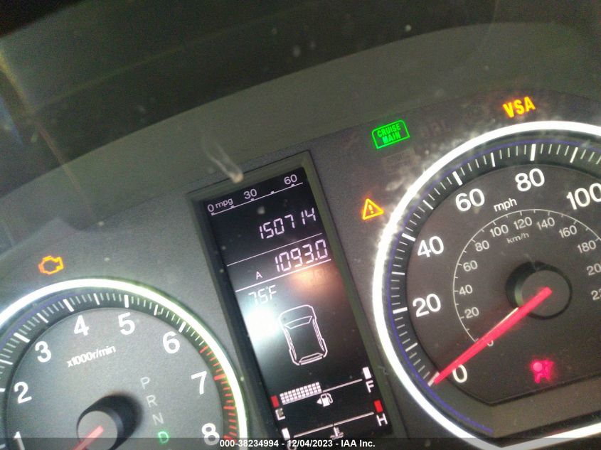 2007 Honda Cr-V Ex-L VIN: JHLRE38747C050438 Lot: 38234994