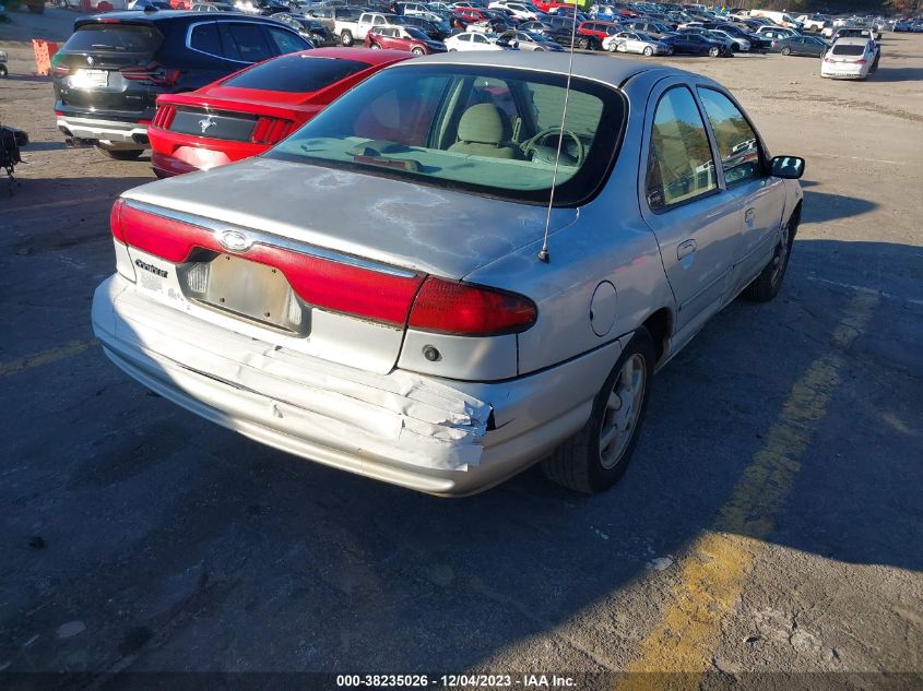 2000 Ford Contour Se Fleet VIN: 1FAFP6635YK123406 Lot: 38235026