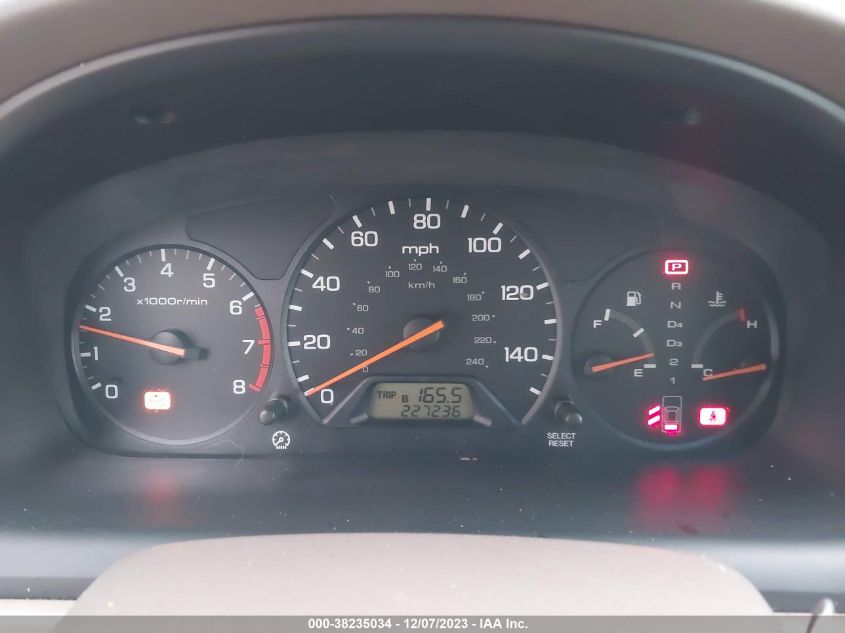 2000 Honda Accord 2.3 Lx VIN: 1HGCG6652YA029912 Lot: 38235034