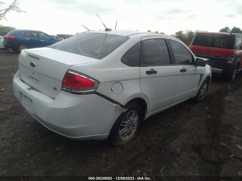 2008 Ford Focus Se/Ses VIN: 1FAHP35N08W147552 Lot: 38235052