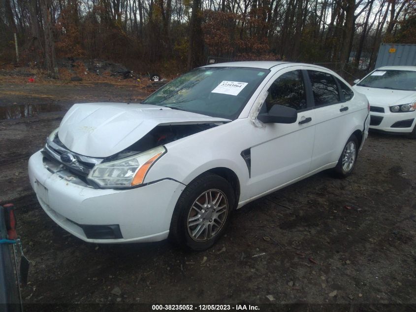 2008 Ford Focus Se/Ses VIN: 1FAHP35N08W147552 Lot: 38235052