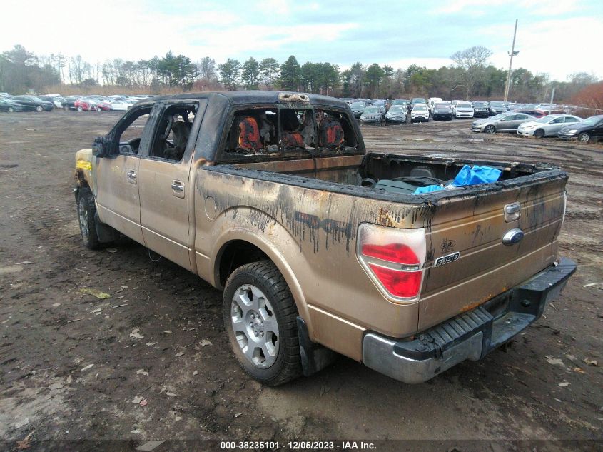 1FTFW1EF5BKD73120 2011 Ford F-150 Lariat