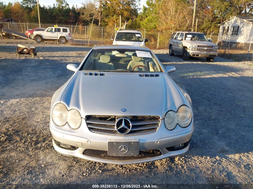 2004 Mercedes-Benz Sl 500 VIN: WDBSK75F44F062513 Lot: 38235113