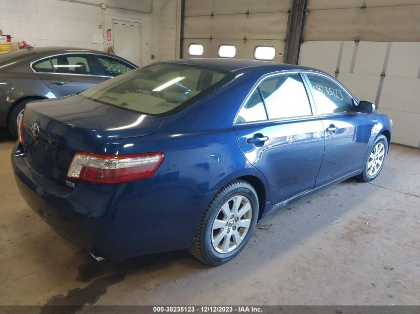 2007 Toyota Camry Hybrid VIN: JTNBB46K873035179 Lot: 38235123