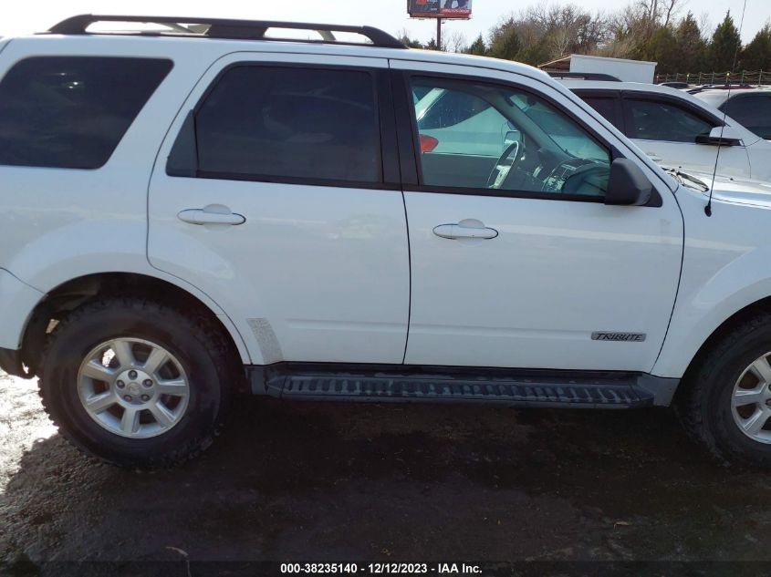 2008 Mazda Tribute S Grand Touring VIN: 4F2CZ06198KM14347 Lot: 38235140