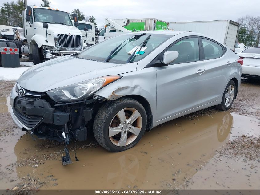 5NPDH4AE3DH381816 2013 Hyundai Elantra Gls