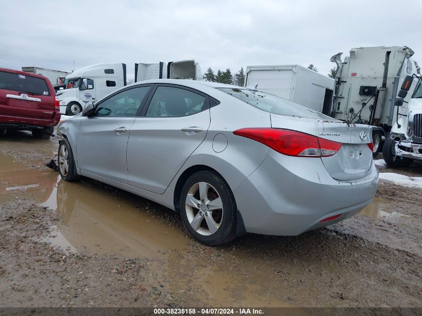 2013 Hyundai Elantra Gls VIN: 5NPDH4AE3DH381816 Lot: 38235158