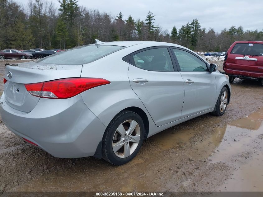 2013 Hyundai Elantra Gls VIN: 5NPDH4AE3DH381816 Lot: 38235158