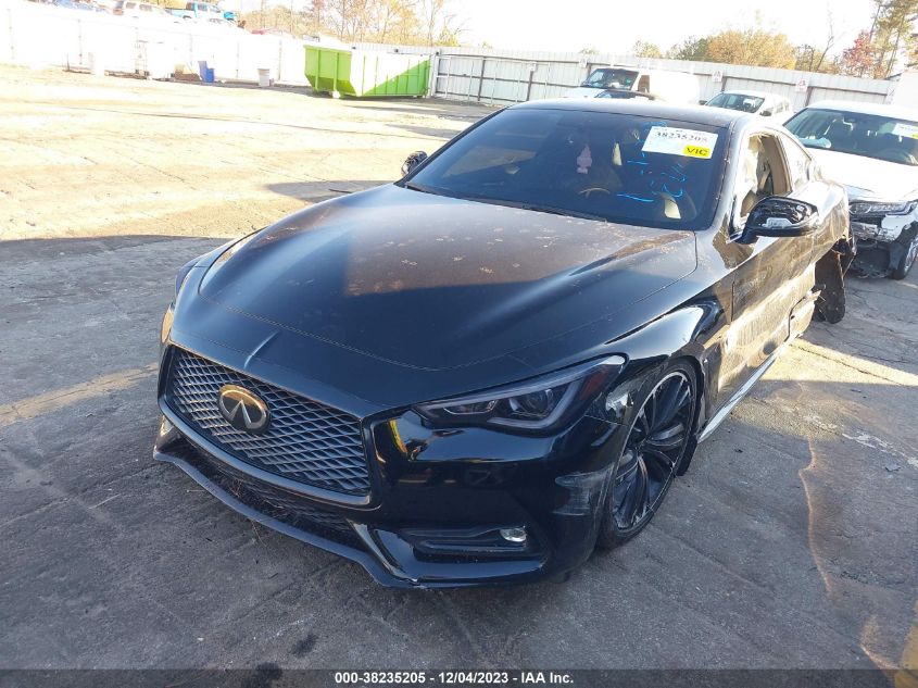 2021 Infiniti Q60 Pure VIN: JN1EV7JKXMM410404 Lot: 38235205