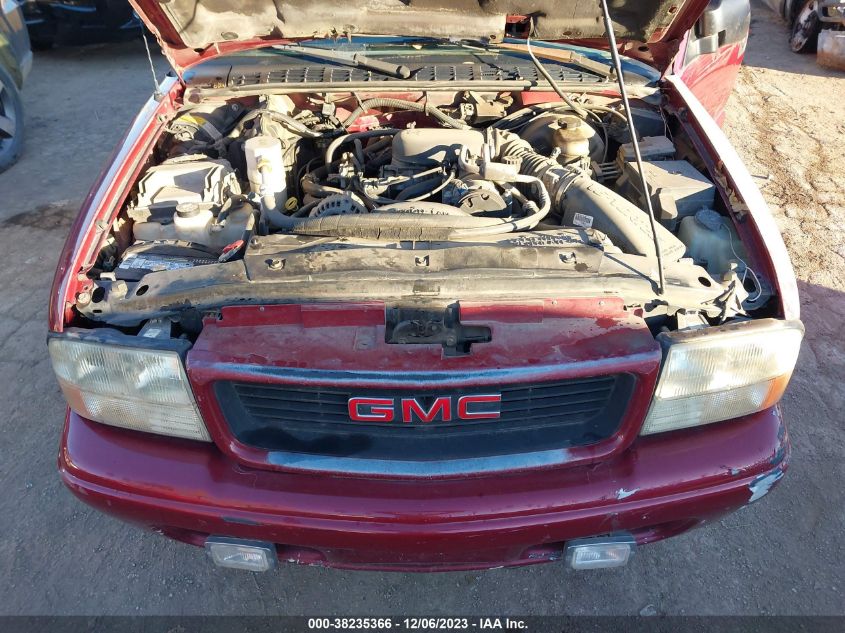 2001 GMC Sonoma Sls W/1Sg Pkg VIN: 1GTCS19W018110179 Lot: 38235366