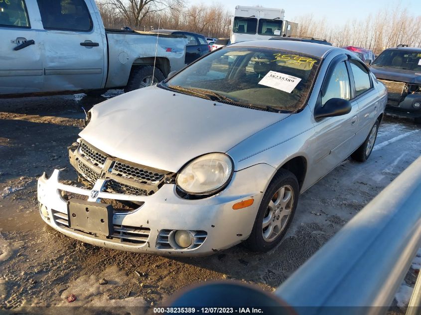 2004 Dodge Neon Sxt VIN: 1B3ES56C94D618318 Lot: 38235389
