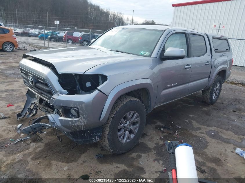 2016 Toyota Tacoma Sr5 V6 VIN: 5TFCZ5ANXGX017805 Lot: 38235428