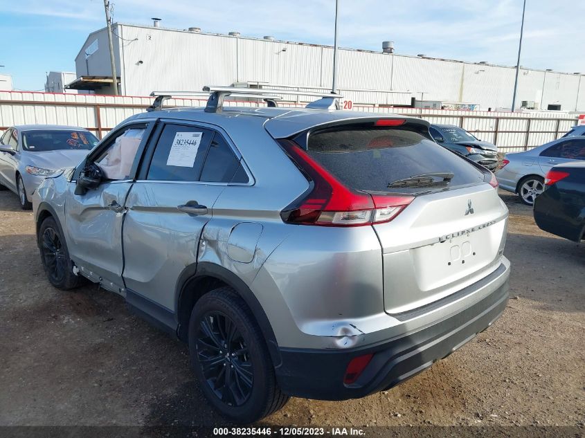 2022 Mitsubishi Eclipse Cross Le VIN: JA4ASVAA0NZ058870 Lot: 38235446