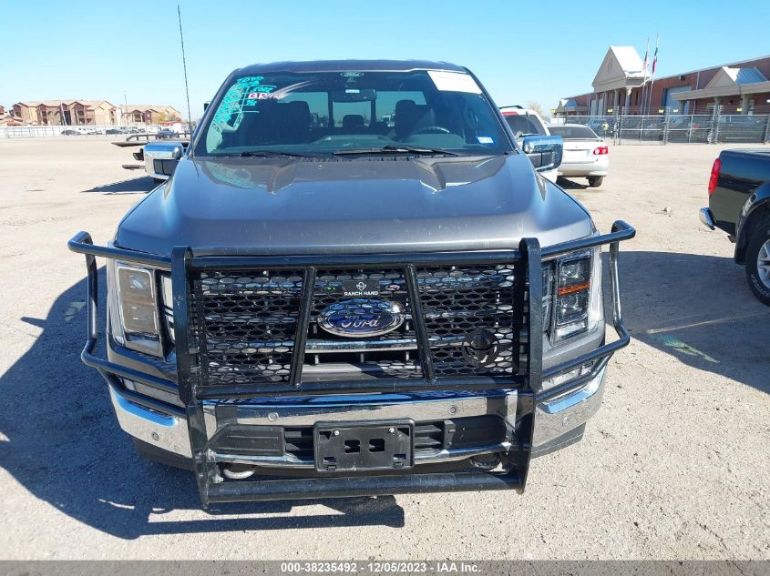 2022 Ford F-150 Lariat VIN: 1FTFW1E55NFC37655 Lot: 38235492