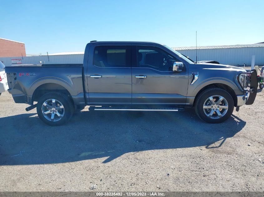 2022 Ford F-150 Lariat VIN: 1FTFW1E55NFC37655 Lot: 38235492