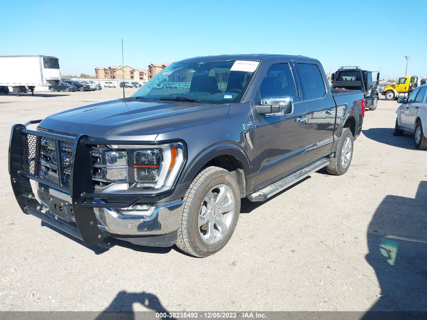 1FTFW1E55NFC37655 2022 Ford F-150 Lariat