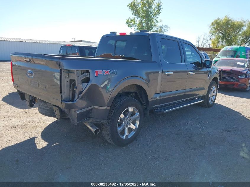 1FTFW1E55NFC37655 2022 Ford F-150 Lariat