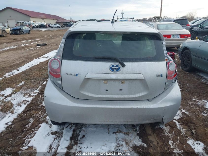 2013 Toyota Prius C One VIN: JTDKDTB35D1544502 Lot: 38235499