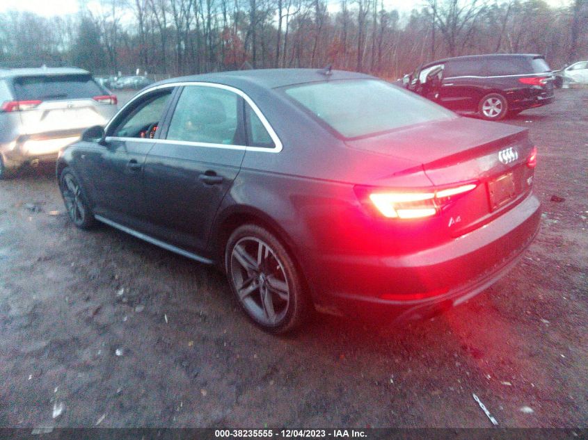 2018 Audi A4 2.0T Tech Premium VIN: WAUENAF44JN013505 Lot: 38235555