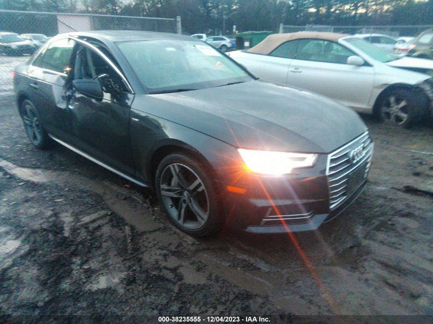 2018 Audi A4 2.0T Tech Premium VIN: WAUENAF44JN013505 Lot: 38235555