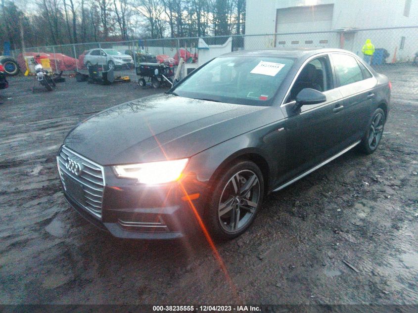 2018 Audi A4 2.0T Tech Premium VIN: WAUENAF44JN013505 Lot: 38235555