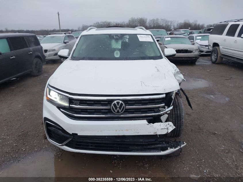 1V2AR2CA5NC548638 2022 Volkswagen Atlas 3.6L V6 Sel R-Line