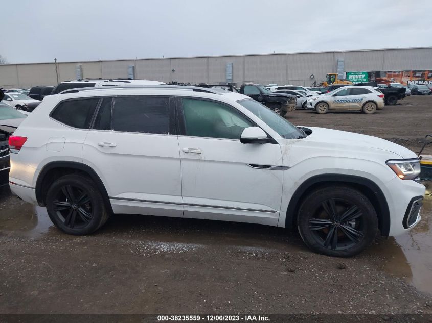 1V2AR2CA5NC548638 2022 Volkswagen Atlas 3.6L V6 Sel R-Line