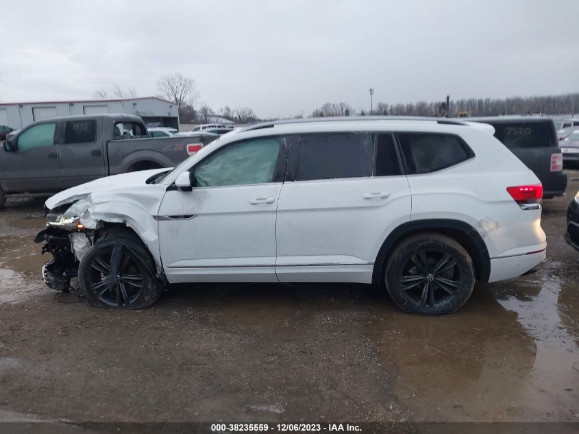 2022 Volkswagen Atlas 3.6L V6 Sel R-Line VIN: 1V2AR2CA5NC548638 Lot: 38235559