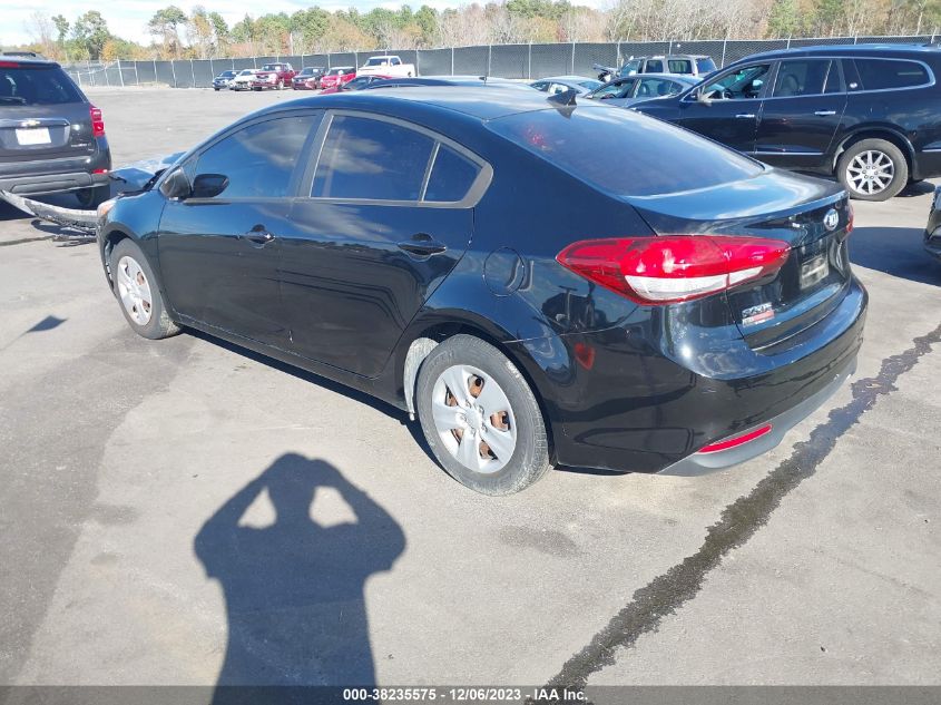 2017 Kia Forte Lx VIN: 3KPFK4A73HE092134 Lot: 38235575