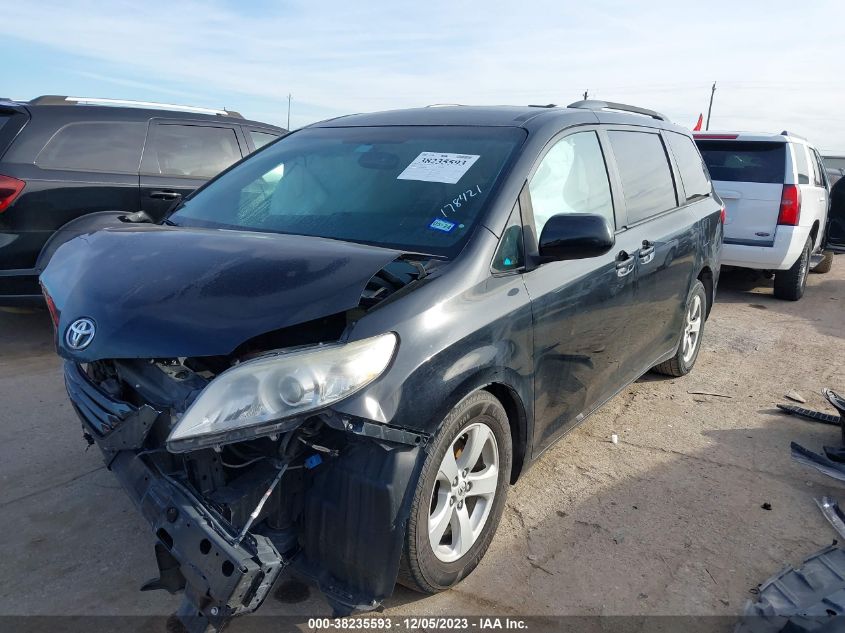 2015 Toyota Sienna Le 8 Passenger VIN: 5TDKK3DCXFS603505 Lot: 38235593