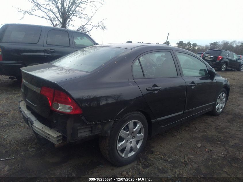 2009 Honda Civic Lx VIN: 2HGFA16569H534002 Lot: 38235691