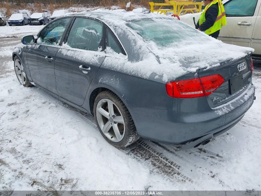 2012 Audi A4 2.0T Premium VIN: WAUHFAFL1CA116506 Lot: 38235705
