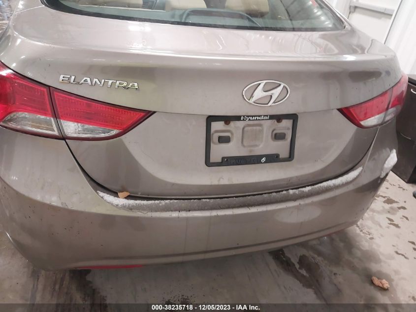 2013 Hyundai Elantra Gls VIN: 5NPDH4AE0DH412942 Lot: 38235718