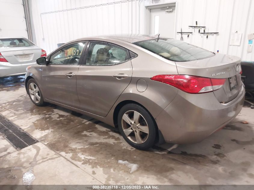 2013 Hyundai Elantra Gls VIN: 5NPDH4AE0DH412942 Lot: 38235718