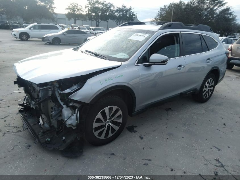 2022 Subaru Outback Premium VIN: 4S4BTADCXN3124627 Lot: 38235806