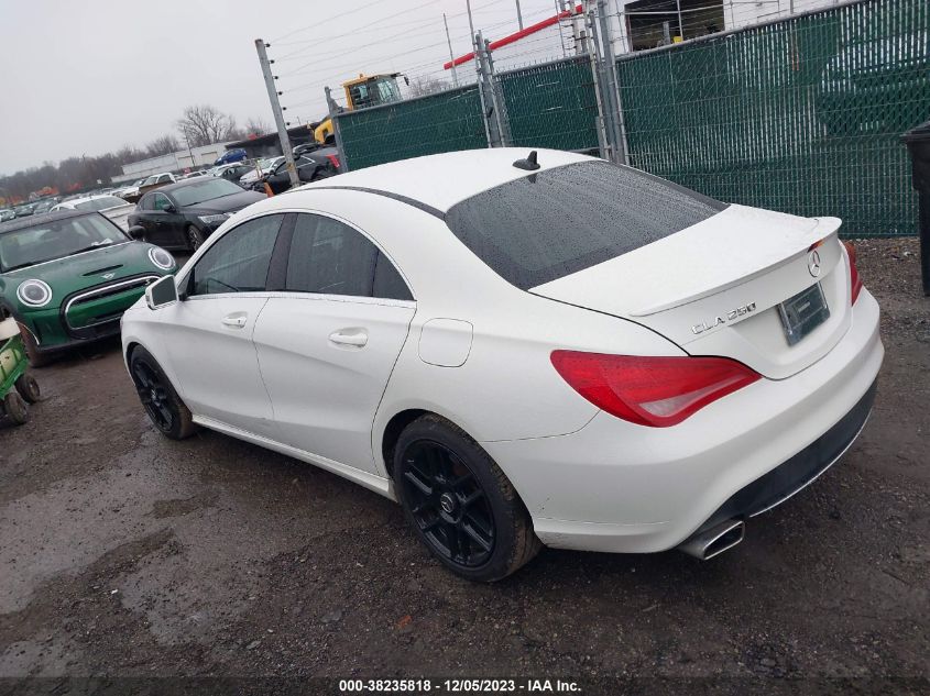 2014 Mercedes-Benz Cla 250 VIN: WDDSJ4EB1EN128240 Lot: 38235818