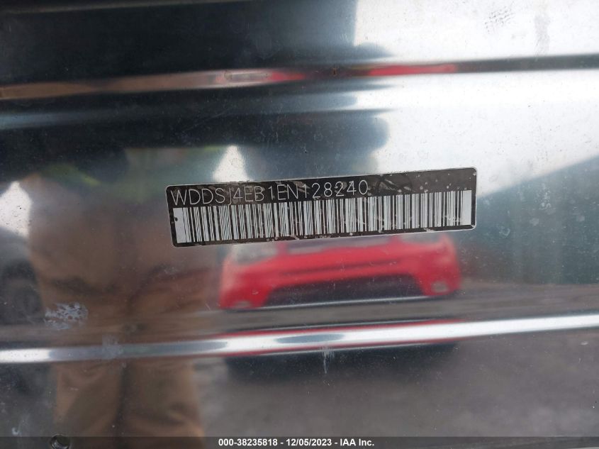 2014 Mercedes-Benz Cla 250 VIN: WDDSJ4EB1EN128240 Lot: 38235818