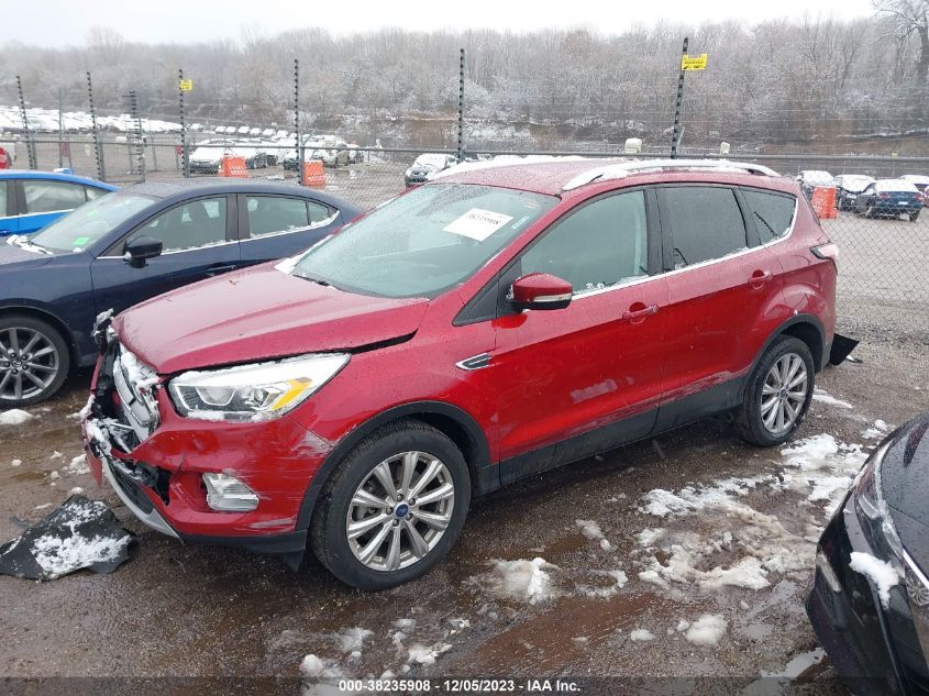 2017 Ford Escape Titanium VIN: 1FMCU9JD2HUC46118 Lot: 38235908