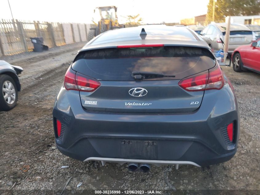 2019 Hyundai Veloster 2.0 VIN: KMHTG6AF2KU018604 Lot: 38235998