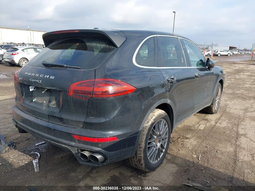 2016 Porsche Cayenne S VIN: WP1AB2A24GLA96989 Lot: 38236035