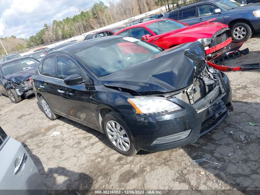 2014 Nissan Sentra Sv VIN: 3N1AB7AP5EL658512 Lot: 38236082