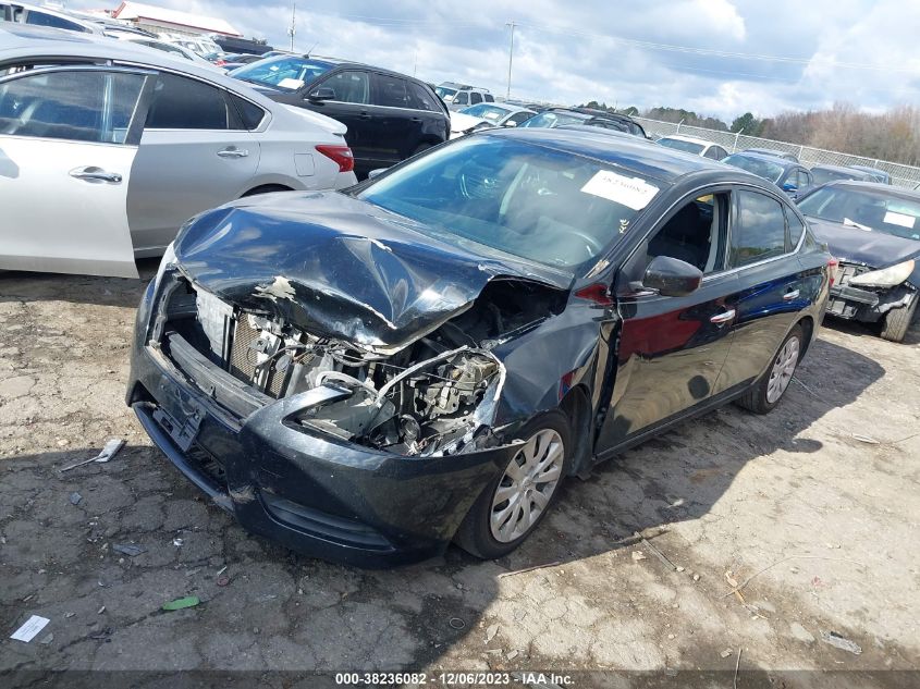 2014 Nissan Sentra Sv VIN: 3N1AB7AP5EL658512 Lot: 38236082